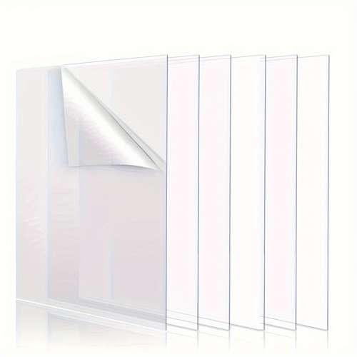 12 X 12 Clear Cast Acrylic Sheets Perfect For Signage Crafts - Temu